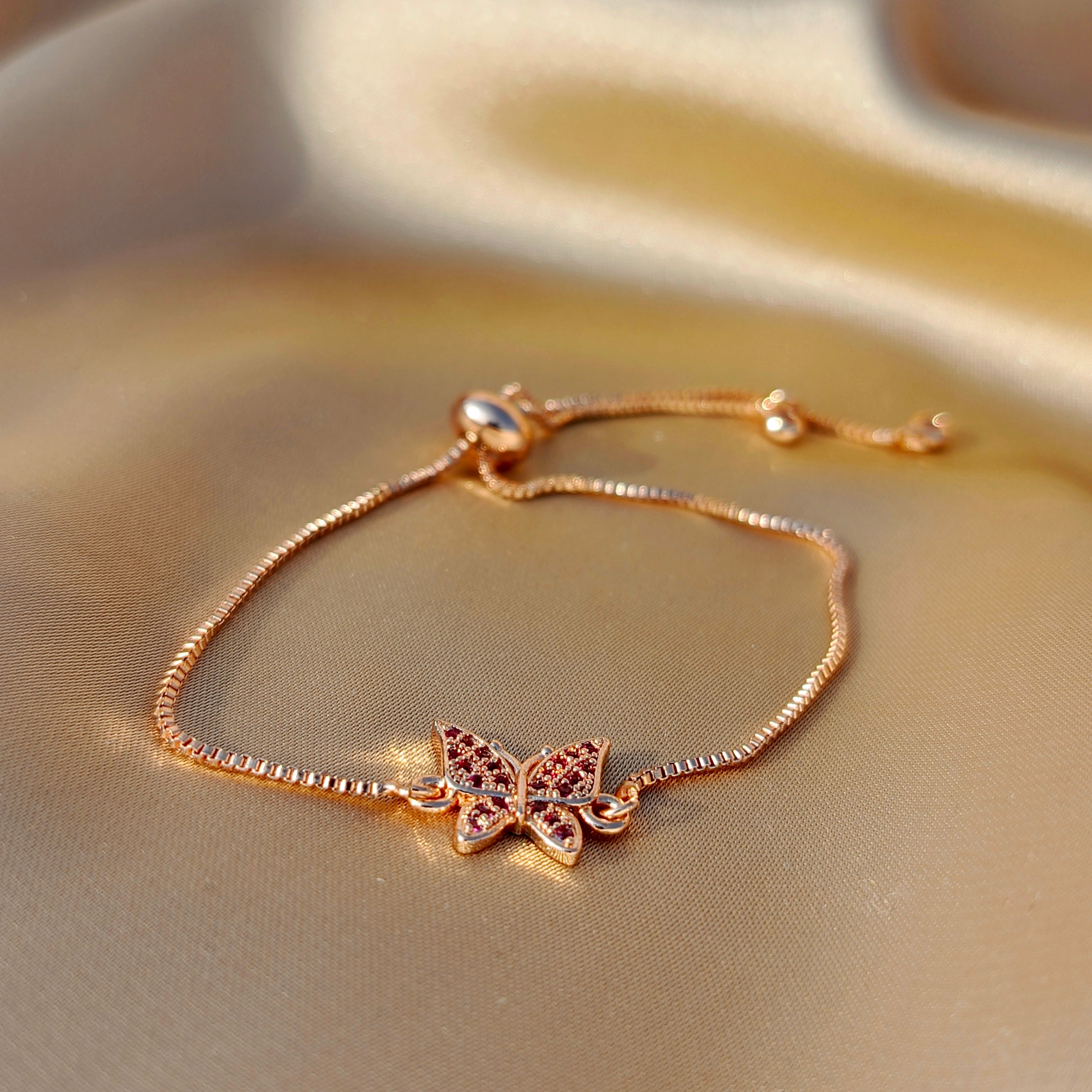 Elegant Butterfly Charm Bracelet for women